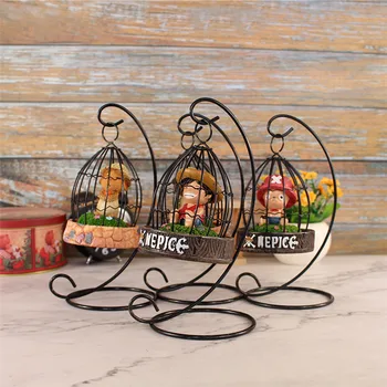 

Creative Pastoral Cartoon Anime One Piece Puppy Personality Iron Hanging Cage Home Decoration Decoration New House Layout