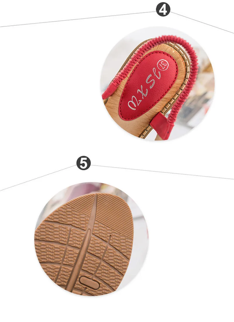 YAERNI Women Sandals New Fashion Bead Flower Round Toe Flip-flop Sandals Female Trend Summer Shoes Woman Plus Size 36-42