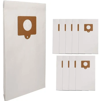 

10-Pack Mini Filtration Premium Canister Vacuum Bags for Kenmore Style C Q 5055 50557 50558 50104, Panasonic C-5 C-18