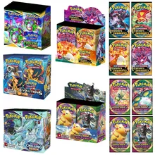 Cartes Pokemon de toutes séries TCG: Sun & Moon, 324 pièces, boîte de Booster évolutions, carte à collectionner, jeu Pokemon, jouets pour enfants