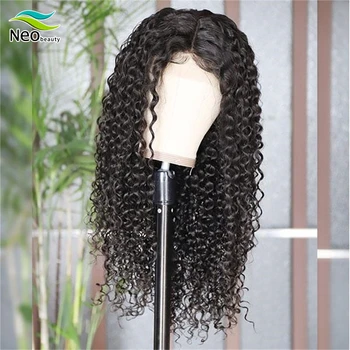 

13*4 Jerry Curly Lace Front Human Hair Wigs With Baby Hair Brazilian Remy Human Hair Wig For Black Women Pre-Plucked Wig