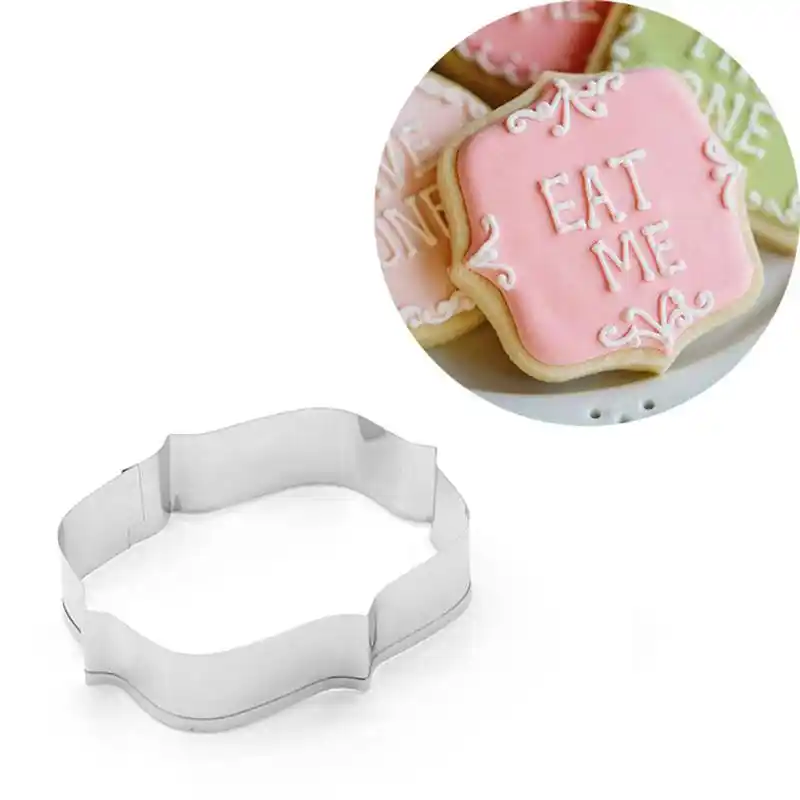 6pcs Creative Cookie Cutters Stainless Steel Cake Molds DIY Cupcake Biscuit 
