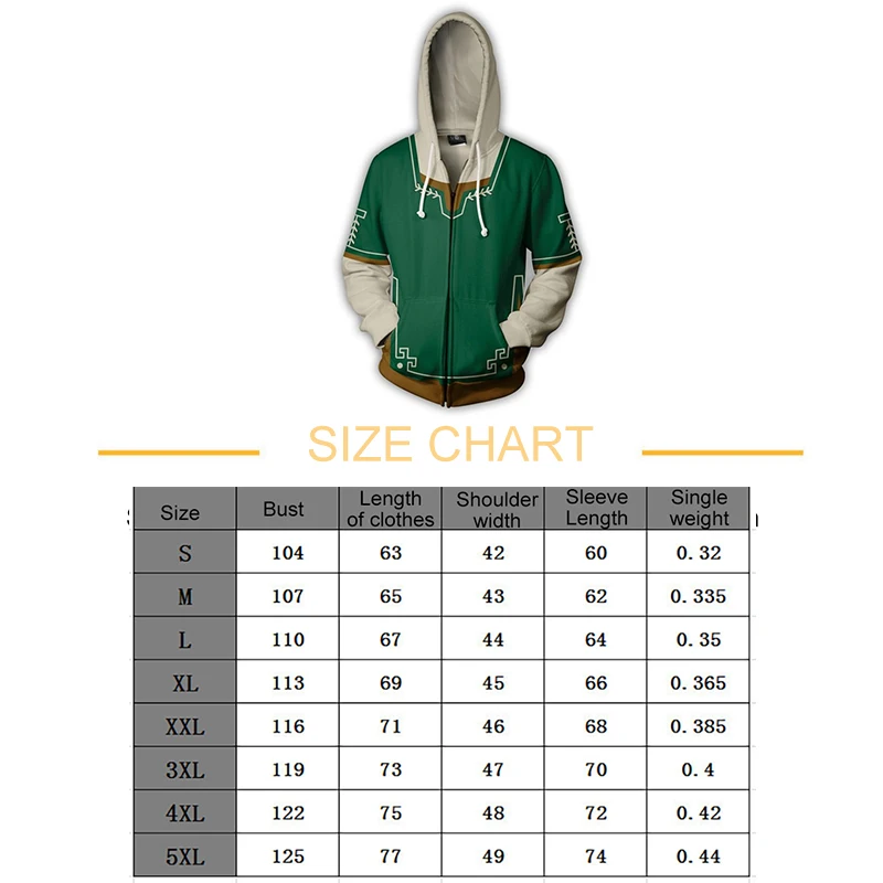 Hoodie 3 The Legend of Zelda Men Hoodie 3D Zipper Breath of the Wild Princess Zelda Sweatshirts Cosplay - Цвет: Hoodie 3