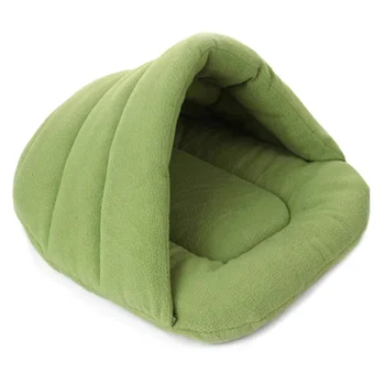 

Pet Tent Cave Bed Soft Warm House Winter Dog Kitten Sleeping Bag Pad Cushion FAS6