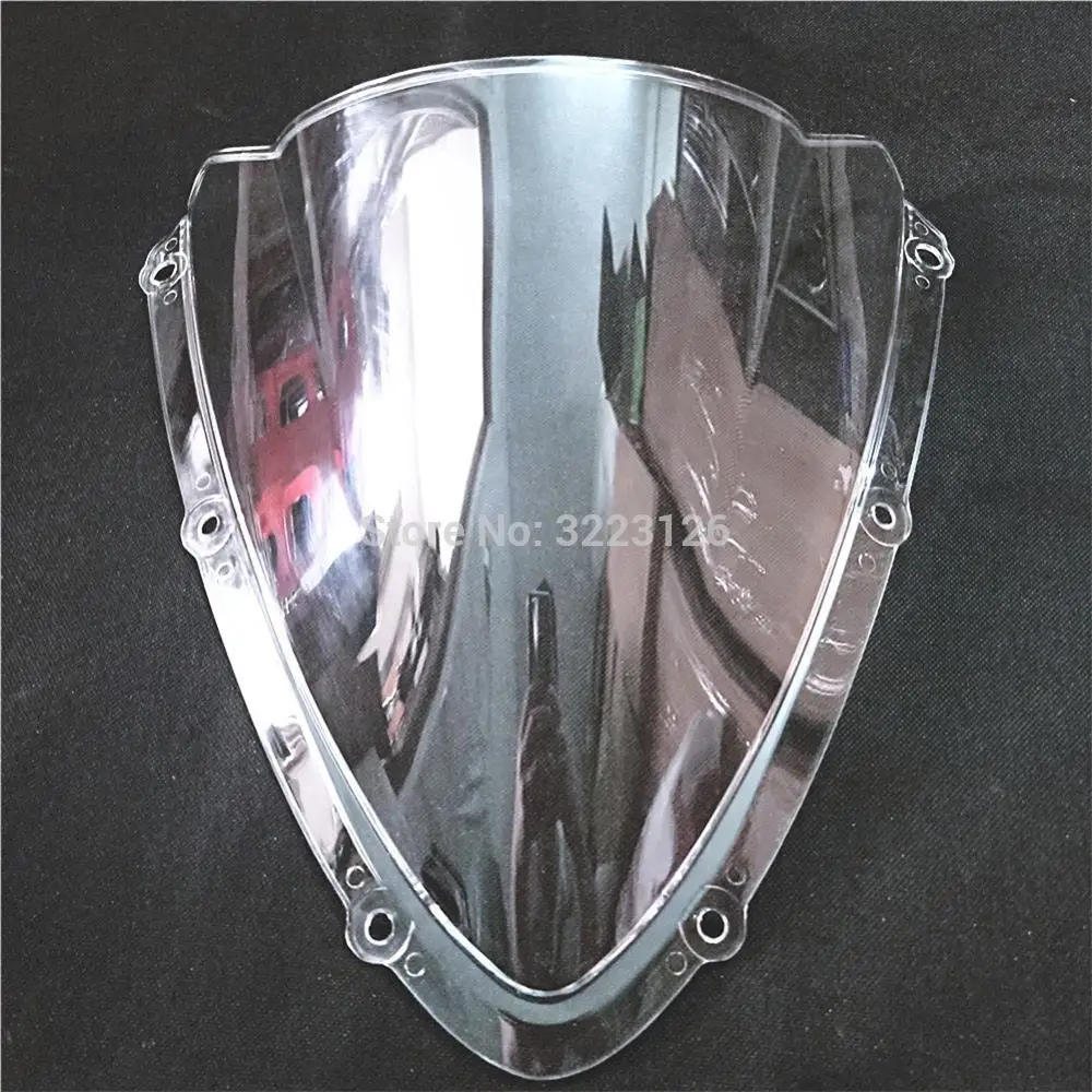 Ветровое стекло для мотоцикла Suzuki GSX R GSXR 600 750 K8 K9 GSXR600 GSXR750 2008 2009 2010|windscreen windshield|double