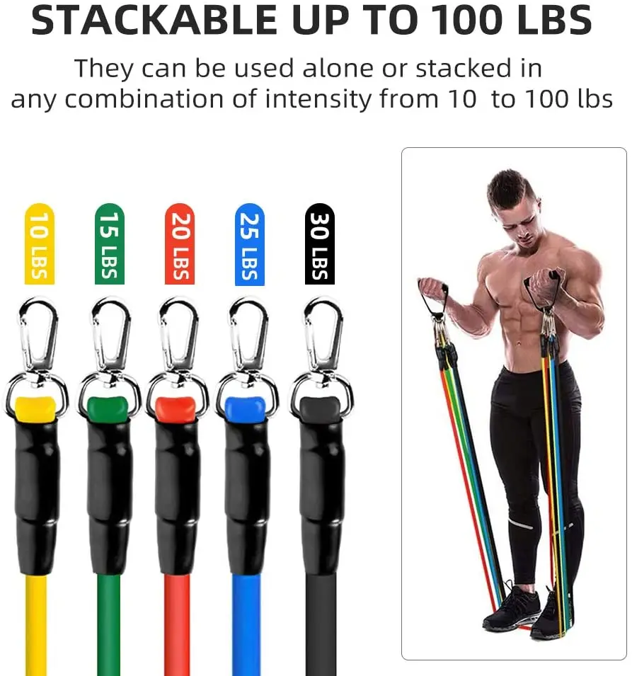 Bandes de résistance - Défiez-vous avec les powerbands de ZEUZ