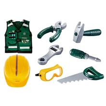 FBIL-Toys ремонтные инструменты игрушки DIY игровой дом Ремонт Инструменты моделирования набор игрушек для детей и мальчиков подарки AS167997