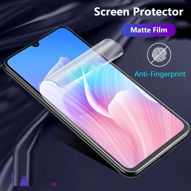 Мягкая Гидрогелевая пленка для Huawei Enjoy Z EnjoyZ 5G 20 Pro без отпечатков пальцев матовая
