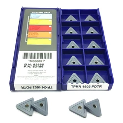 TPKR1603 TPKN1603 PDTR LT30 External Turning Tool Cutting Tool Carbide Insert TPKR 1603 Metal Lathe Tool Turning Insert CNC Tool