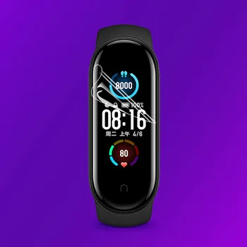 

Soft High Quality Screen Protector For Xiaomi Bracelet 5 HD 3D Full Screen Water Condensing Tempered Hydrogel Film Accessories