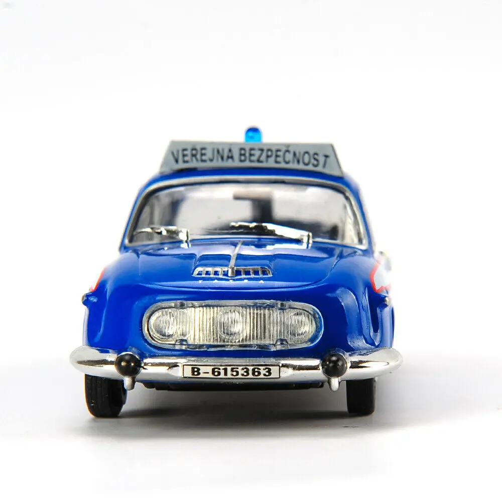 Детские игрушки 1/43 литая под давлением модель полицейской машины Татра 603 Чешский буксированный коллекция подарочных игрушек