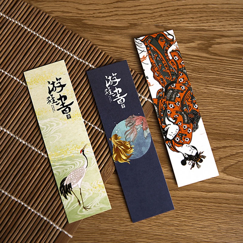 Stationery Japanese Bookmarks | Japan Kawaii Bookmark Books - 30 Pcs/pack  Vintage - Aliexpress