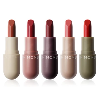 

Pudaier 5pcs/Set Sexy Red Lipstick Set Capsule Matte Velvet Lip Stick Waterproof Lip Tint Makeup Lip Glossy Cosmetic