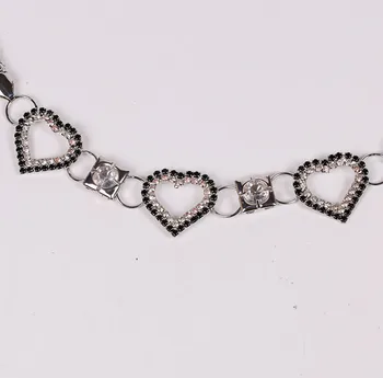 

Metal Buckle Heart Pin Belts For Ladies Leisure The New 2016 Women's Diamond Belt Women's Fashion Joker Set Auger Love Belt