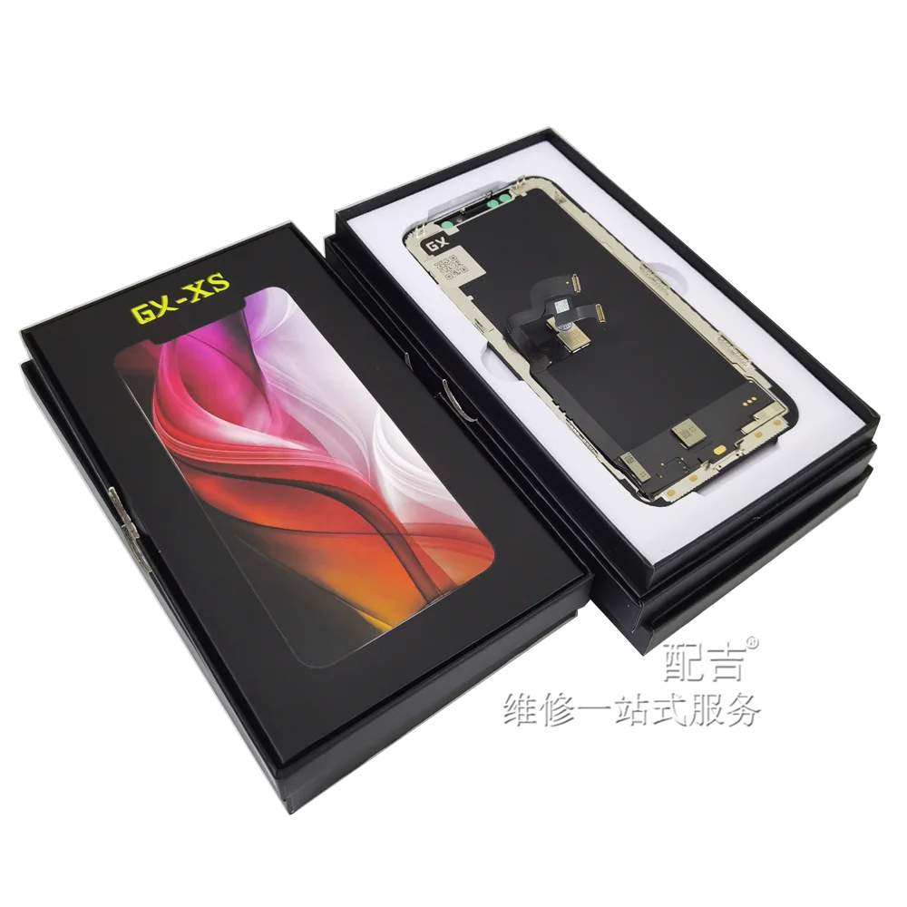 Новый жесткий OLED-экран GX GXS AMOled для IPhone X XS дисплей OLED сенсорный дигитайзер с