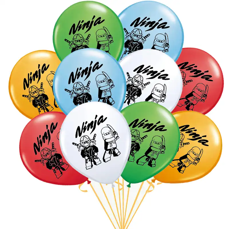 10 Pieces Lot 12 Pouces Ninja Ballon Ninjago Theme Fete Latex Ballons Bebe Douche Joyeux Anniversaire Festival Decoration Garcons Enfants Jouet Aliexpress 10 Pieces Lot 12 Pouces Ninja Ballon Ninjago Theme Fete Latex Ballons Bebe Douche Joyeux Anniversaire Festival Decoration Garcons Enfants Jouet Aliexpress