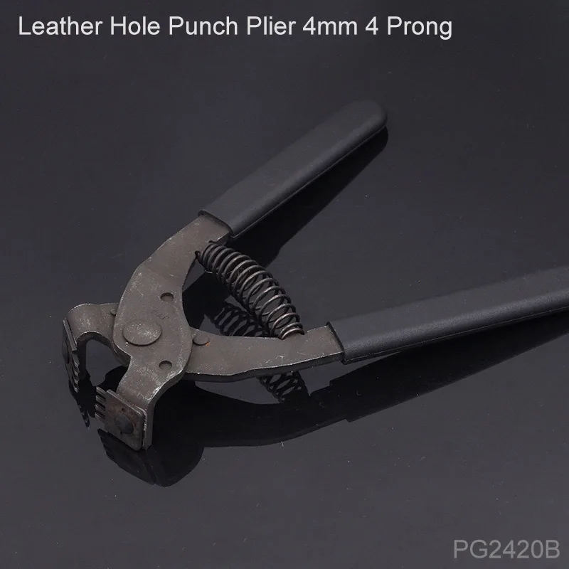 Hole Punch Plier Можно выбрать инструмент для шитья кожи, для штамповки кромок, для шитья, зубец, дырокол, Creaser, кожевенное ремесло, восковая линия, набор инструментов для резьбы по коже - Цвет: Hole Punch Plier