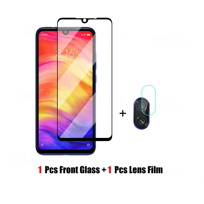 phone screen guard Protective Glass For Xiaomi Redmi 7 7A 10X Pro Tempered Glass For Redmi Note 7 Pro Camera Lens Glass Film Screen Protector Cover phone screen cover Screen Protectors