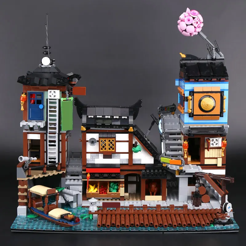 Lepin-06083-The-City-Docks-Set-3979Pcs-Building-Series-70657-Buidling-Blocks-Bricks-Assemblage-Toys-Collectable