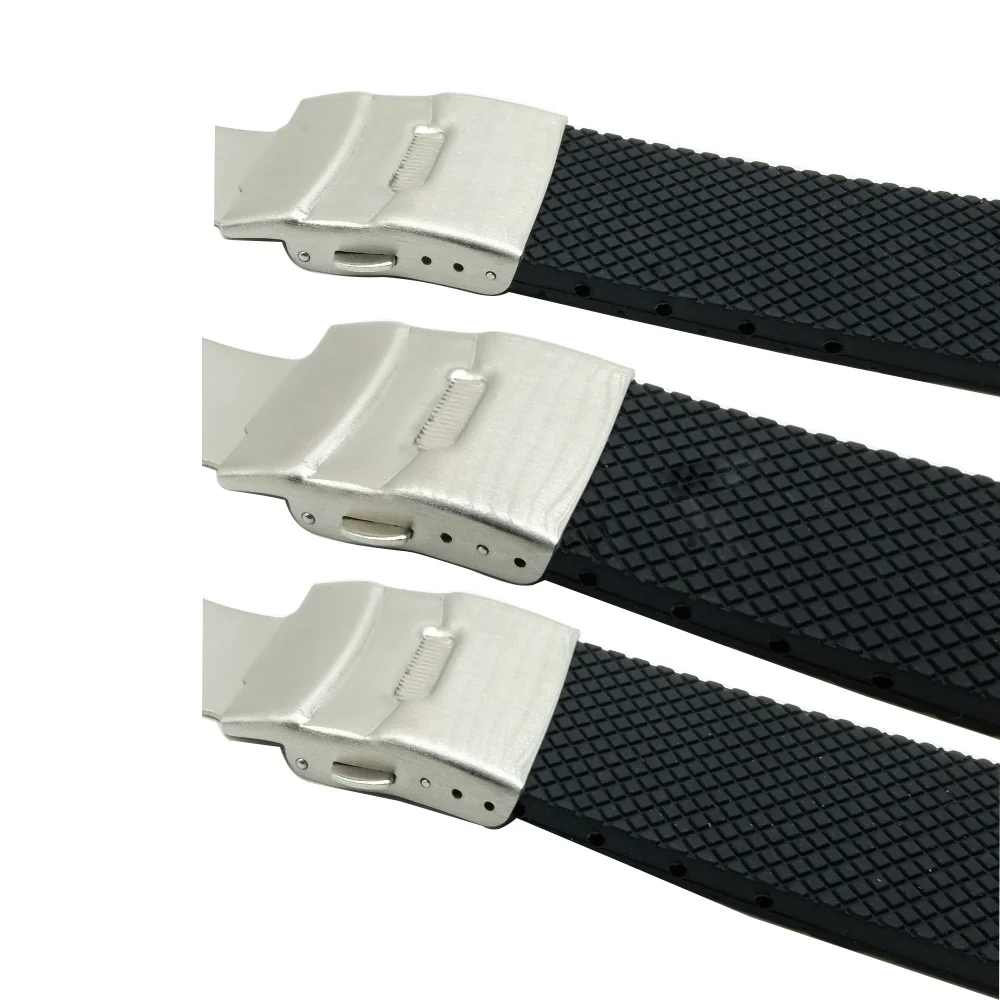 Nuovo 20Mm 22Mm 24Mm Cinturino In Gomma Siliconica Cinturino Cinturino Per Navitimer/Vendicatore/Breitling Cinturino Fai Da Te Sostituisci