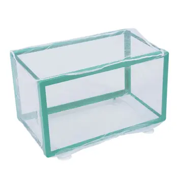 

Aquarium Fry Hatchery Net Breeder, Green & White