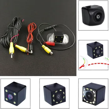 

Car CCD 4 8 12 LED Dynamic Trajectory Fisheye Night Vision Rear View Camera Parking Waterproof For Benz A / B Class B200 B160