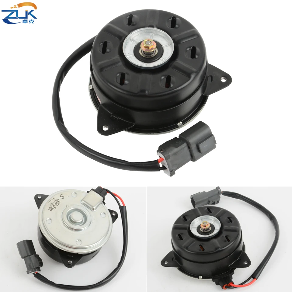 Zuk Ac Air Condenser Cooling Fan Motor For Honda Accord Cm4 Cm5 2.0l 2