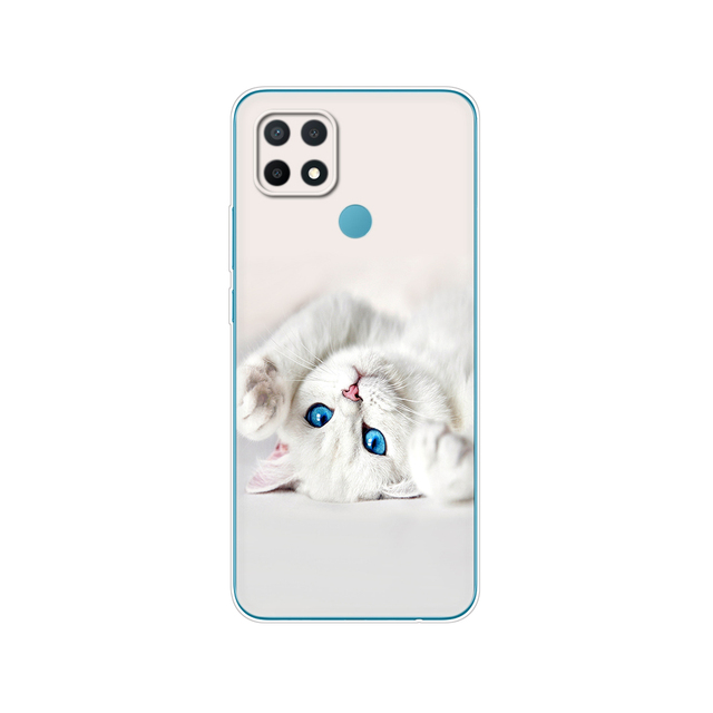 OPPO A15 Case For OPPO A15S Back Silicon Soft TPU Phone Cover For OPPOA15 CPH2185 A 15 S CPH2179 Bumper 6.52" Fundas Shell