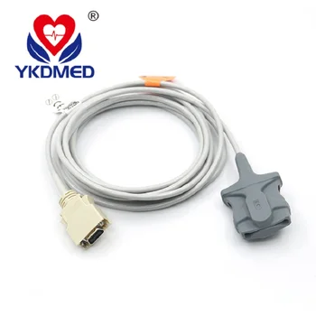 

reusable 14pin adult soft tip Spo2 sensor pulse oximeter with medical TPU, 3m, free shipping
