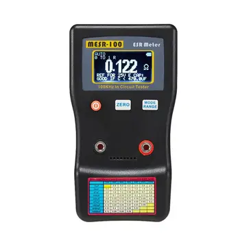 

MESR-100 ESR Capacitance Meter Ohm Meter Professional Measuring Capacitance Resistance Capacitor Circuit Tester
