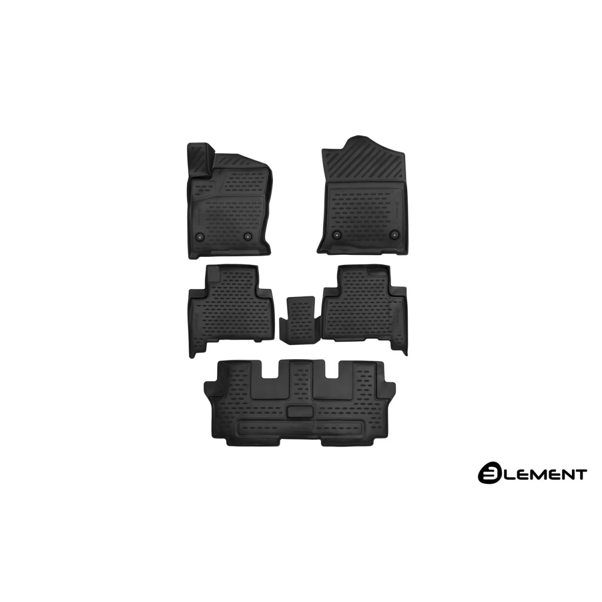 3D mats in salon Haval H9 2015 5 PCs (PU) (pH 9) | Автомобили и мотоциклы