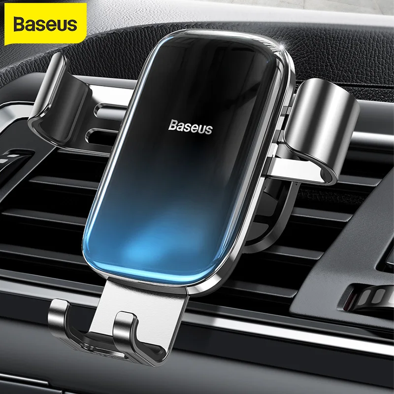 Baseus Car Phone Holder Air Vent Mount Clip Stand Gravity Car Holder