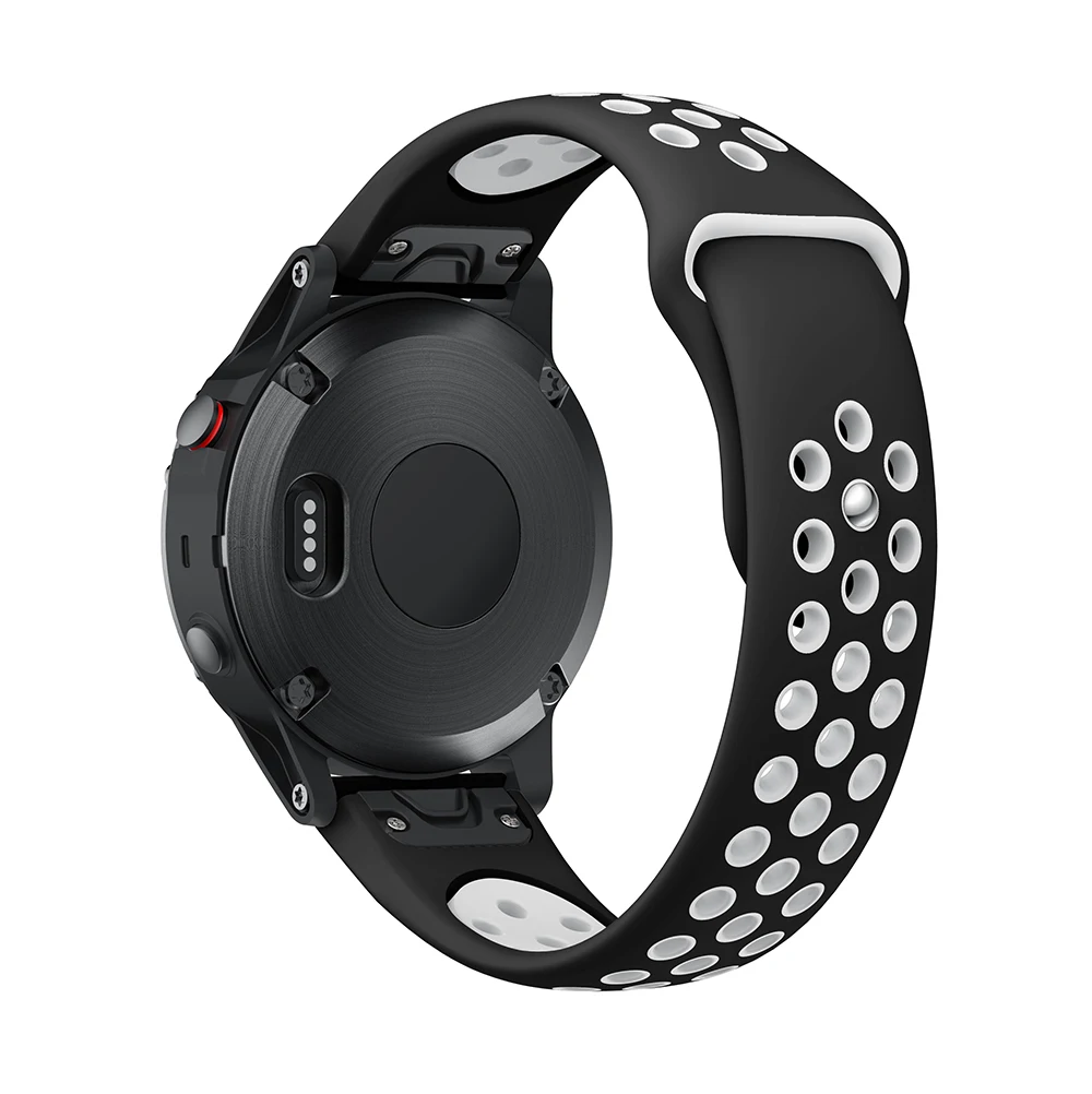 22 мм силиконовый ремешок для Garmin Fenix 5 forerunner935 Quati x5/Instinct быстрая установка металлические ремешки для часов модные ремешки для часов