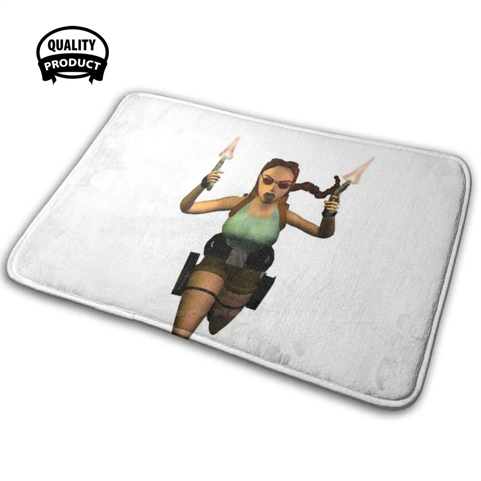 Classic Zebra Bro-Tomb Raider Comodo Zerbino Tappeto Cuscino Per Moquette 480Ft Tomb Raider Gaming Classic Zebra Gamer Video