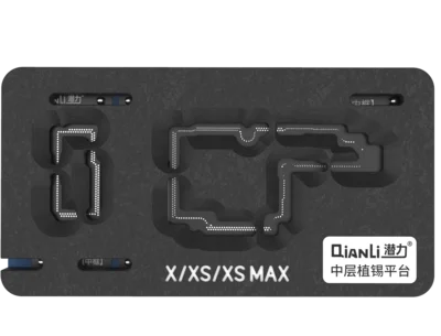 3D BGA реболлинг трафарет на платформе для iPhone X/XS/MAX/11/11pro материнская плата среднего Слои посадка олова шаблон пластины для пайки - Цвет: For X XS XSMAX