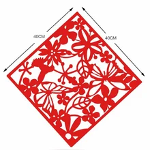 40x40 см бабочка птица цветок выдалбливают Висячие экран шторы дома стены декоративная перегородка разделительная Панель Гостиная