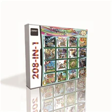 208 в 1 Горячая игра картридж для DS 2DS 3DS игровая консоль с покемонами черный белый HeartGold SoulSilver Platinum Diamond Pearl