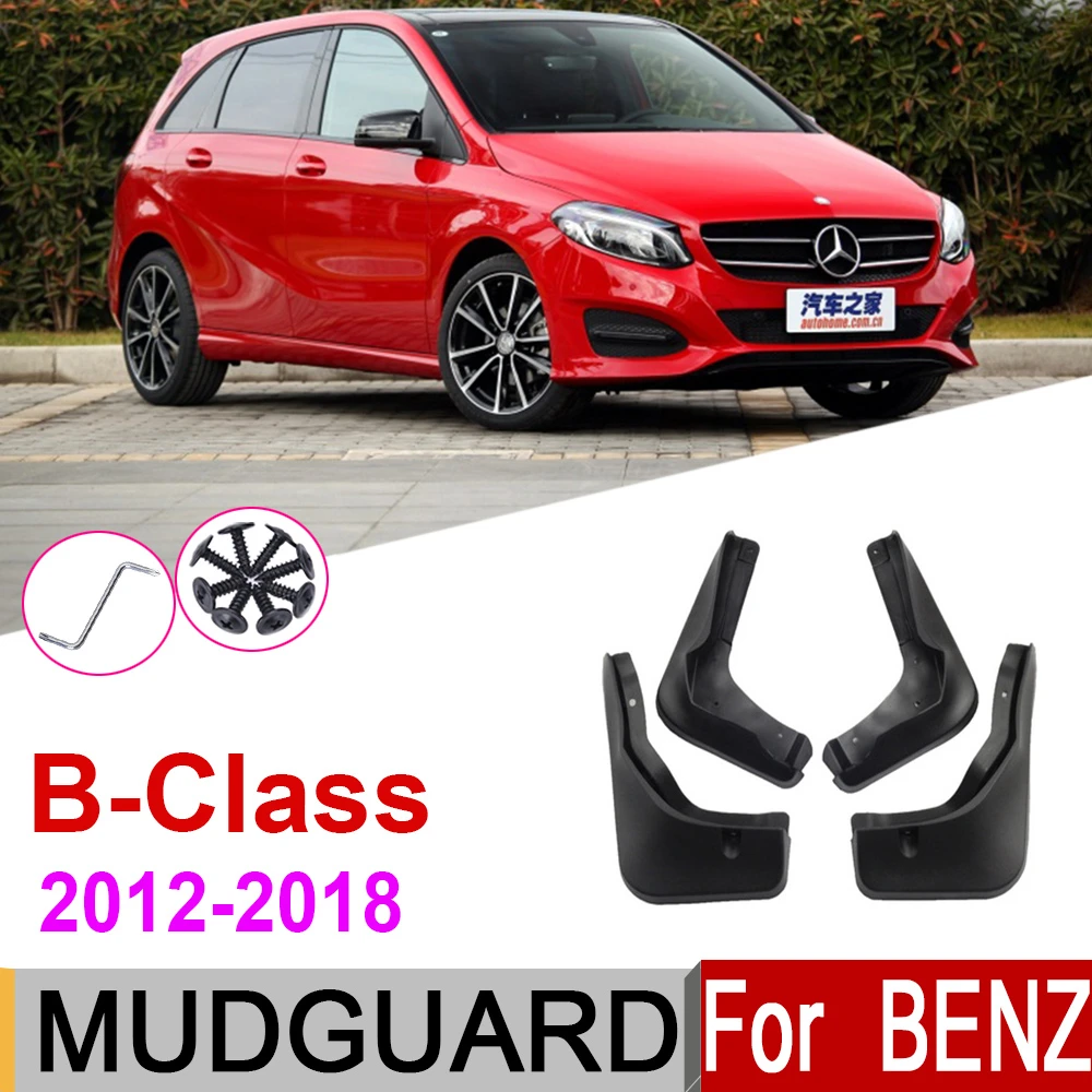 Брызговик для Mercedes Benz B класс B-Class W246 2018 ~ 2012 Fender Брызговики аксессуары брызговиков
