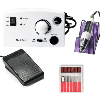 

30000RPM Professional Electric Nail Drill Manicure Machine Milling Machine Set Pedicure Care Accessory Nail File Tools