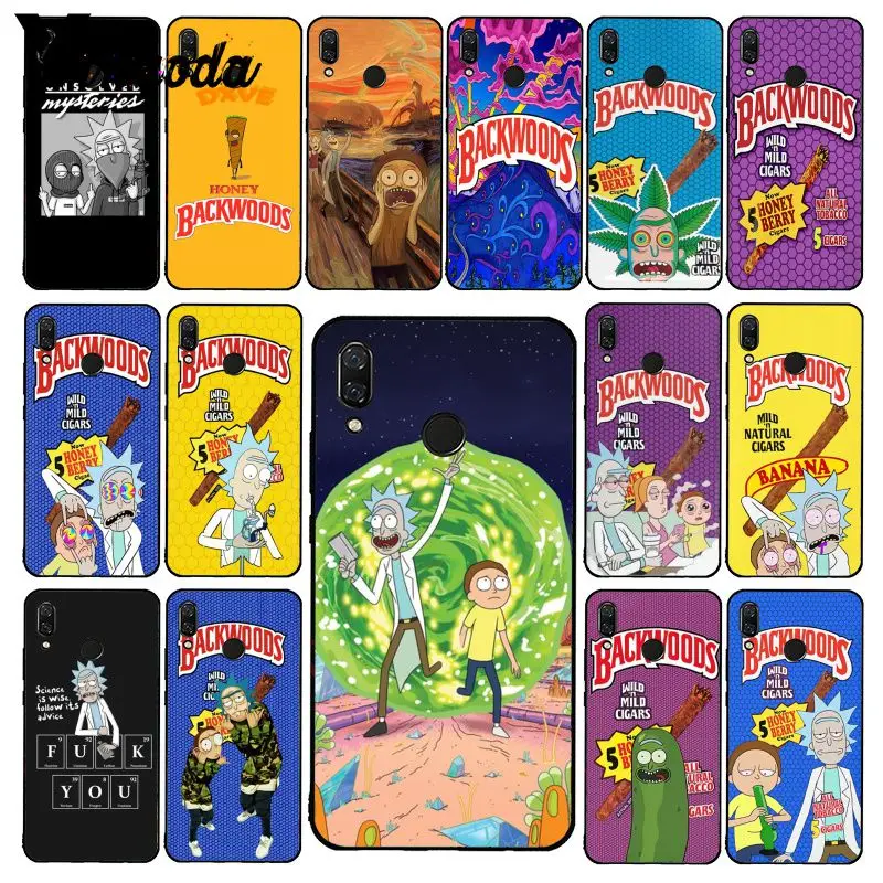 

Yinuoda Rick And Morty Funny Cartoon Phone Case for Xiaomi Redmi Note 7 5 4 Redmi 5plus 6A Note8 4X Note8Pro