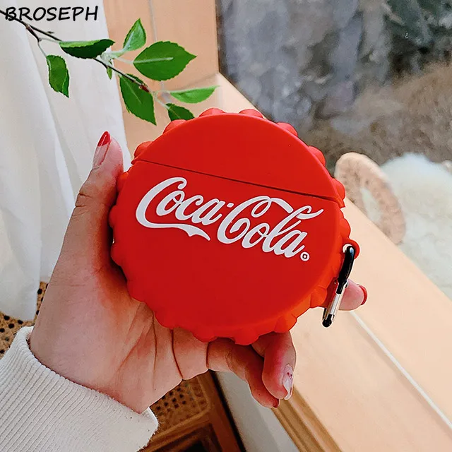 Bottle cap Силиконовый чехол для наушников для sony WF-1000XM3 чехол 3D милый мультяшный чехол для WF 1000XM3 Защитная зарядная коробка с крюком против потери - Цвет: Bottle cap