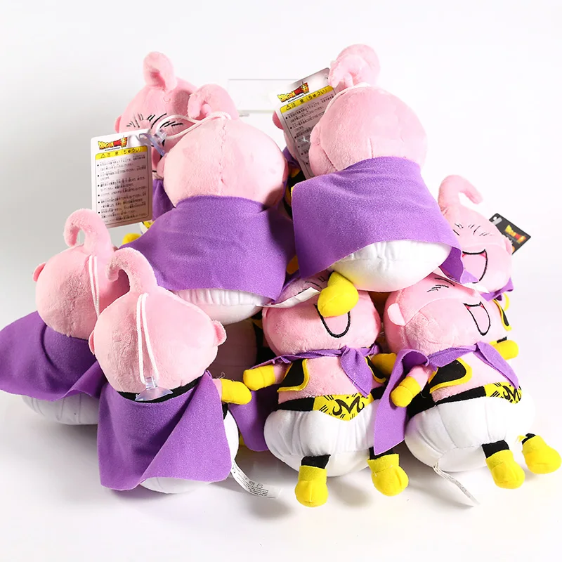 Аниме Dragon Ball Z Majin Boo Buu плюшевые игрушки мягкие милые Мультяшные куклы для подарка 10 шт./партия