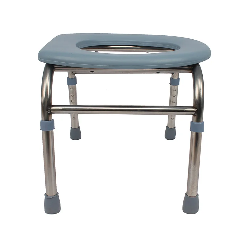 

U-Shaped Chair Stool Toilet Seat Chair Potty Pregnant Women Squatting Stool People with Disabilities Toilet Potty Stainless Stee