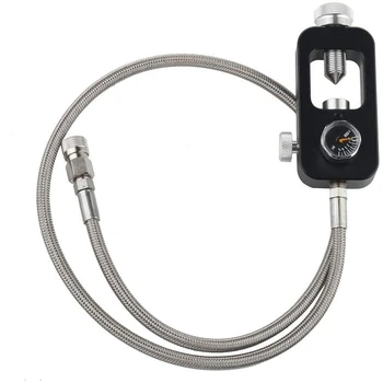 

Valve Scuba Refill Station 4500psi K-Valve J-Valve H-Valve Stainless Steel Braided PCP Paintball HPA Tank Diving Charging System