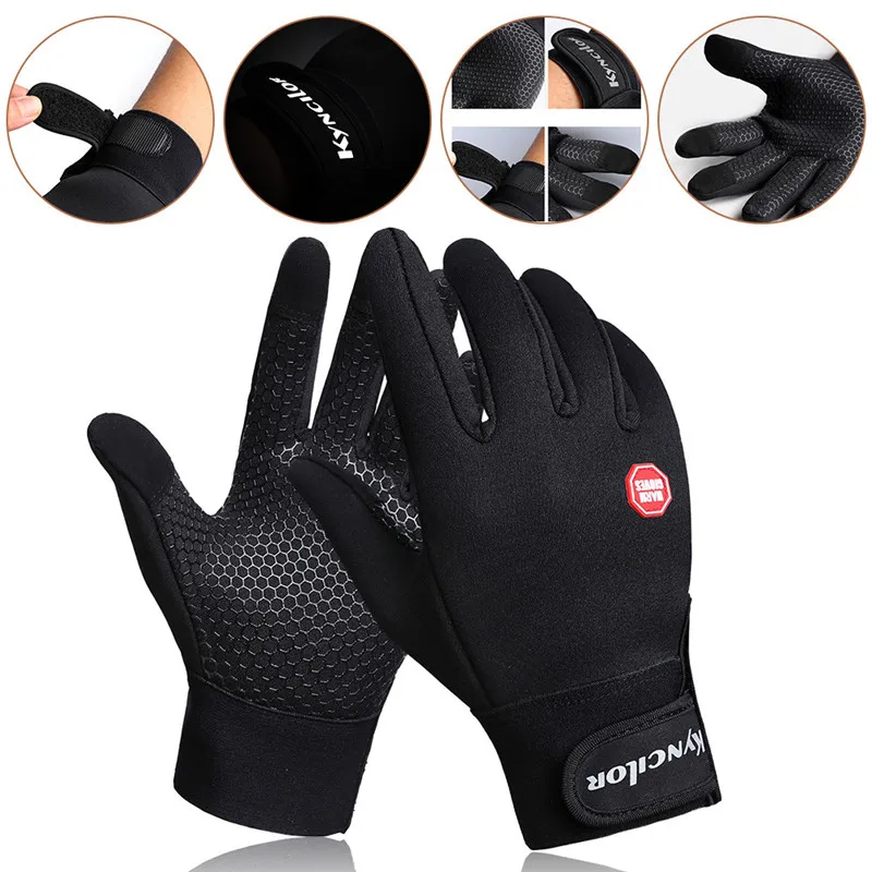 Winter Outdoor Wind Keep Warm Proof Glove Ski Riding Warm Mountain Climbing Outdoor Mitten Comfortable Gloves Full Collar