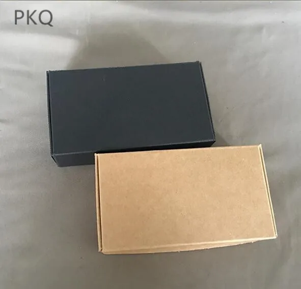 24 шт Brown/черная картонная подарочная коробка "сделай сам" для мыла декоративная коробка для украшений большая коробка упаковочная картонная коробка 10,4*9,2*3 см