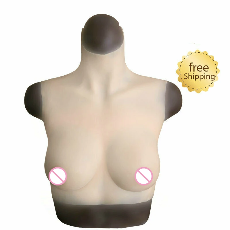 Copa B, forma de pecho de silicona travestido falso de tetas primaria transgénero reales toque de piel sujetador de mastectomía - AliExpress Ropa interior y ropa de dormir