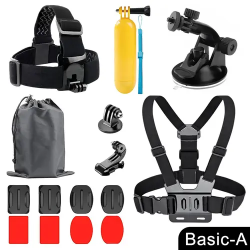 ORBMART for GoPro Accessories Set for Go Pro Hero 13 12 11 10 9 8 7 6 5 4 Black Mount for DJI Insta360 for Sjcam Action Camera - Image 12