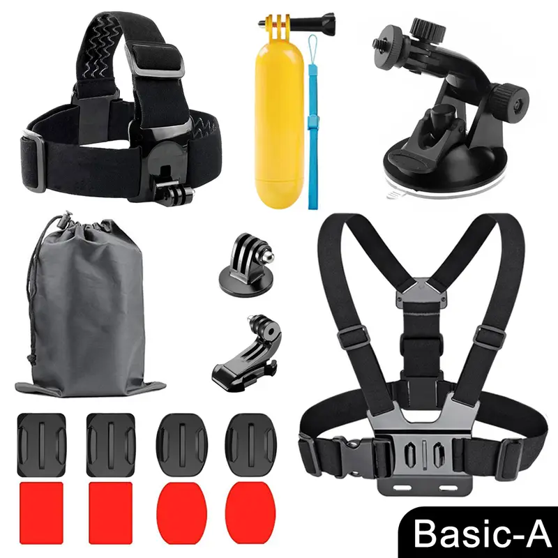 ORBMART for GoPro Accessories Set for Go Pro Hero 13 12 11 10 9 8 7 6 5 4 Black Mount for DJI Insta360 for Sjcam Action Camera - Image 12