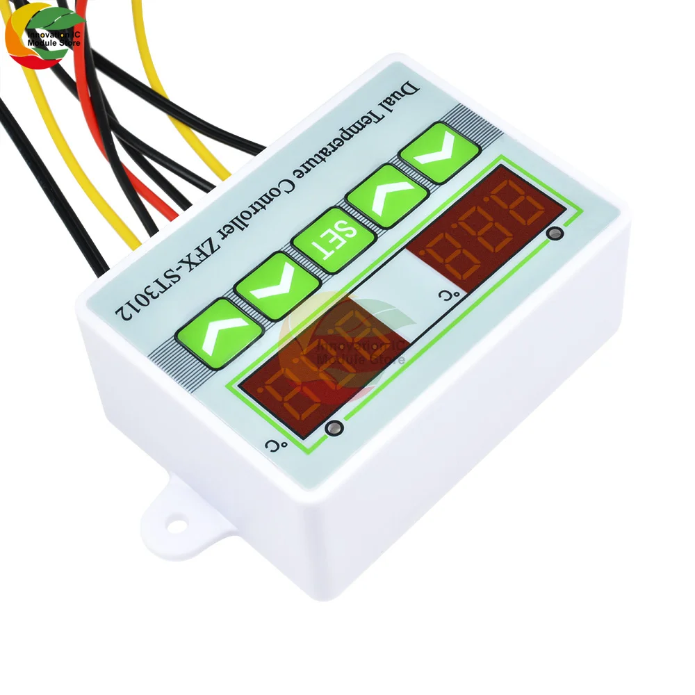 ZFXST3012 Intelligent Thermostat Temperature Controller Switch Dual